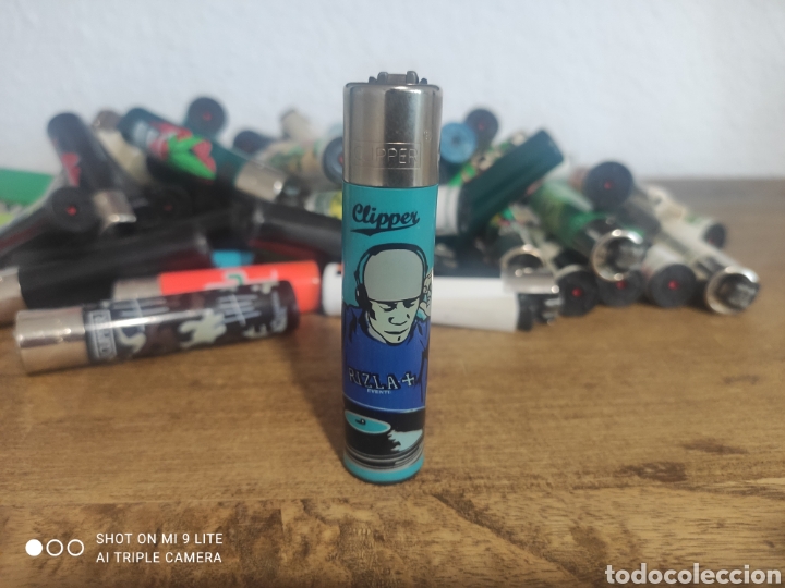 Coleccionismo: Mechero Clipper Rizla - Foto 1