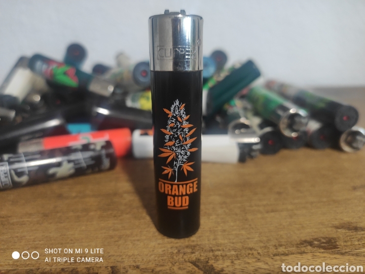 Coleccionismo: Mechero Clipper Orange Bud