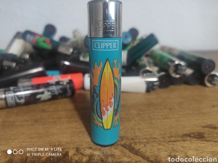 Coleccionismo: Mechero Clipper surf