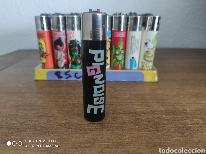 Coleccionismo: Mechero Clipper Pegnoise Raro