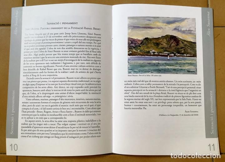 Coleccionismo: Cuaderno Homenaje a Sim&oacute;n Bus&oacute; - Foto 2