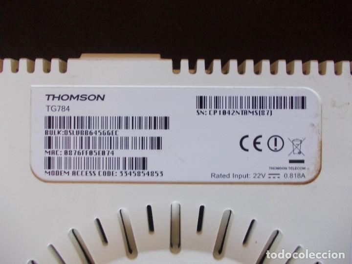 Coleccionismo: Ruter wifi internet Thomson TG784 - Foto 13