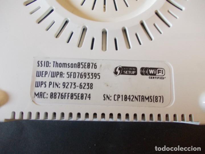 Coleccionismo: Ruter wifi internet Thomson TG784 - Foto 15