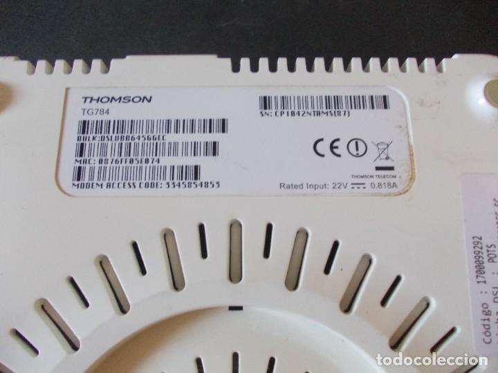 Coleccionismo: Ruter wifi internet Thomson TG784 - Foto 16