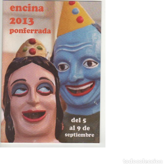 Coleccionismo: Programa Fiestas de la Encina 2013 Ponferrada.