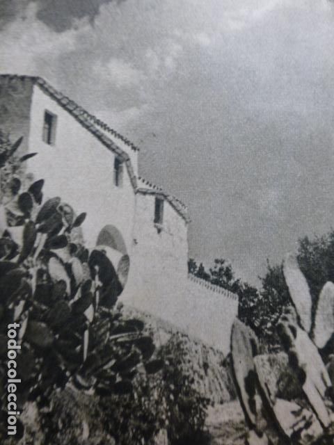 Coleccionismo: BARRANC D'ALGENDAR MENORCA ANTIGUO HUECOGRABADO