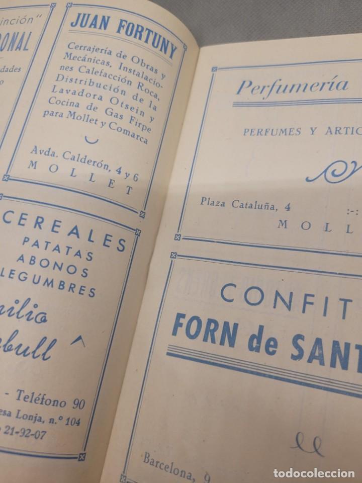 Coleccionismo: Programa Aplec Agrupaci&oacute;n Folkl&oacute;rica Molletense 1954 - Foto 4