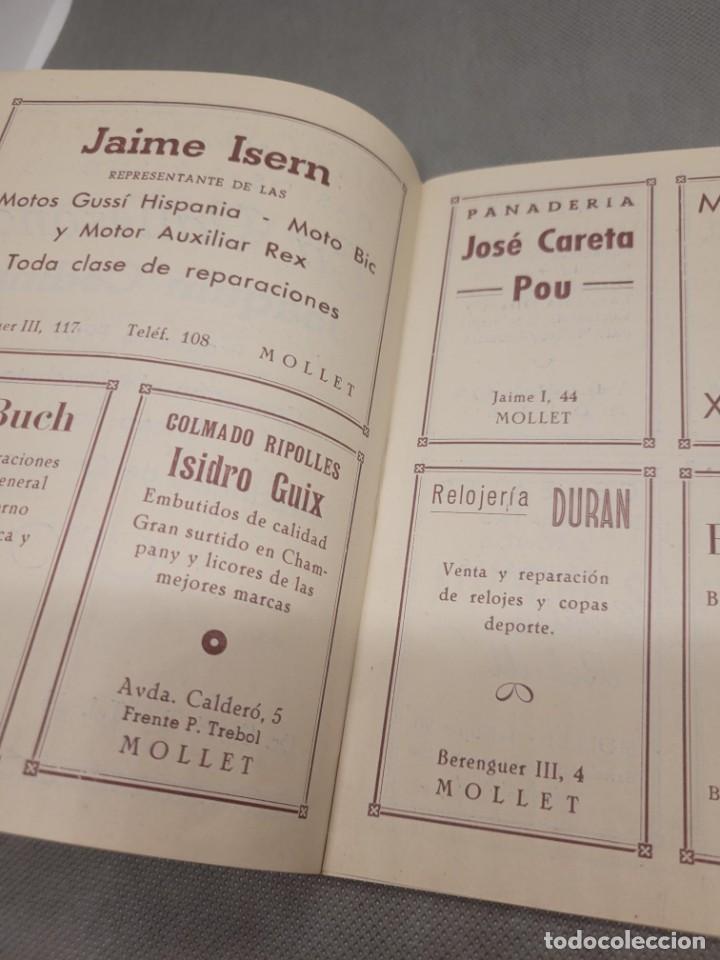 Coleccionismo: Programa Aplec Agrupaci&oacute;n Folkl&oacute;rica Molletense 1954 - Foto 5