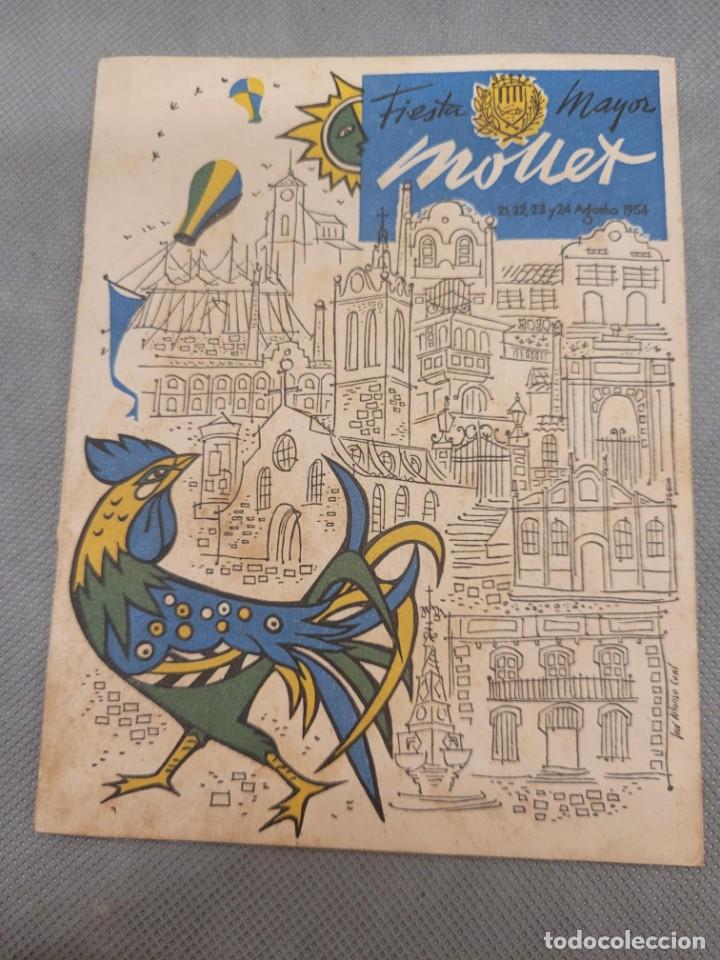 Coleccionismo: Programa Festa Major MOLLET 1964 - Foto 1