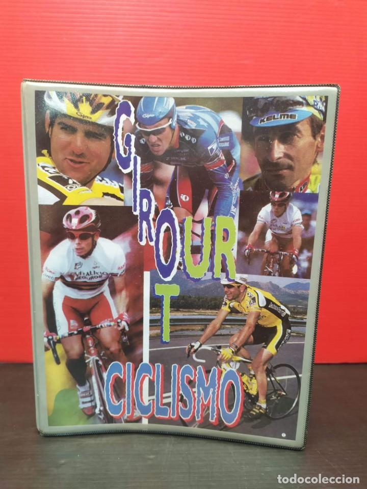 Coleccionismo: carpeta escolar tematica ciclistas ciclismo a&ntilde;os 90