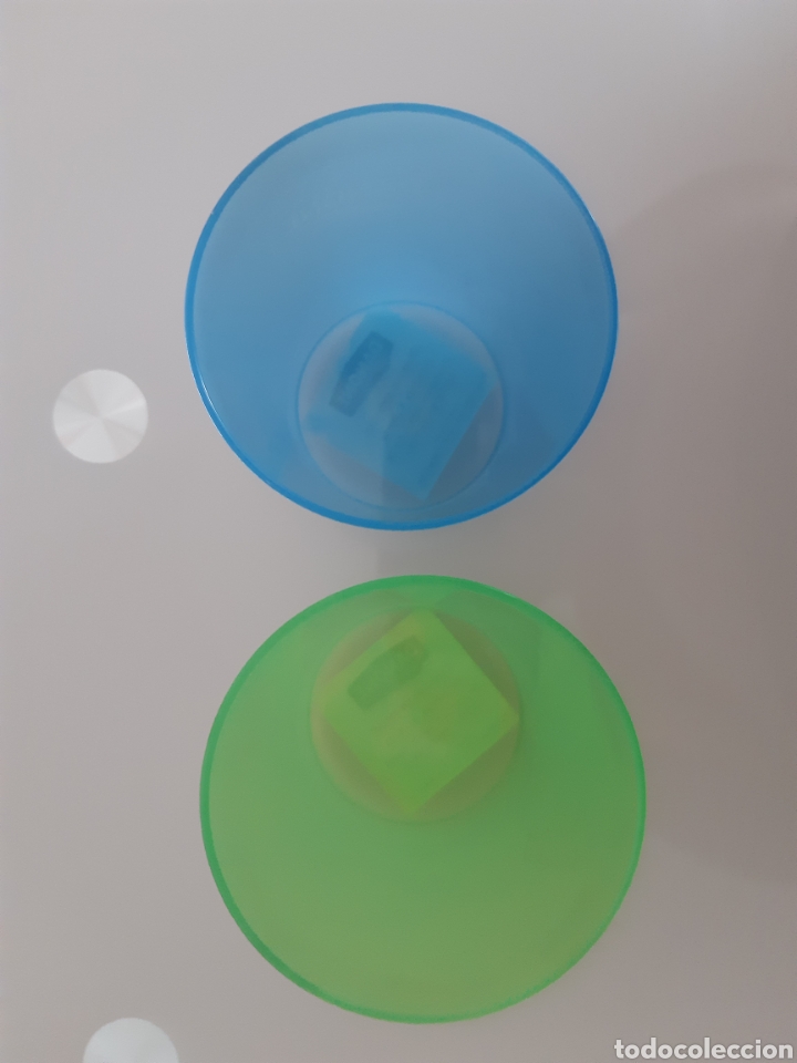 Coleccionismo: Dos vasos de pl&aacute;stico de Danone a&ntilde;os 90 - Foto 4