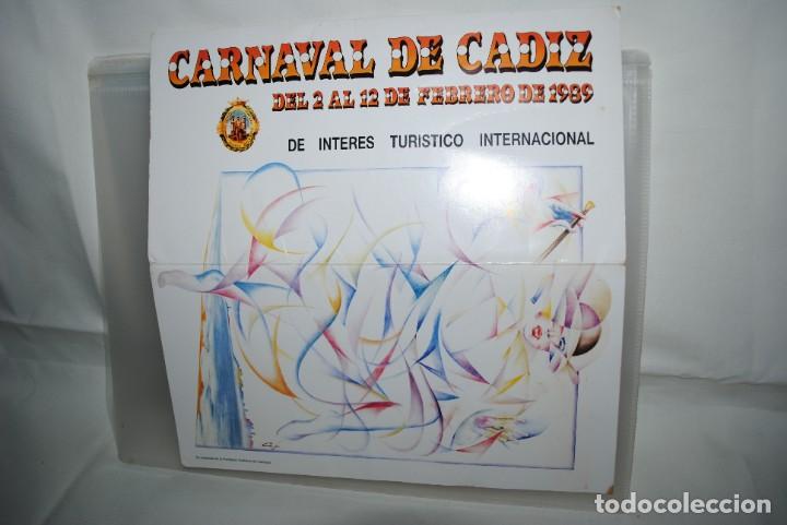 Coleccionismo: CARNAVAL DE CADIZ , PROGRAMA PARA 1989