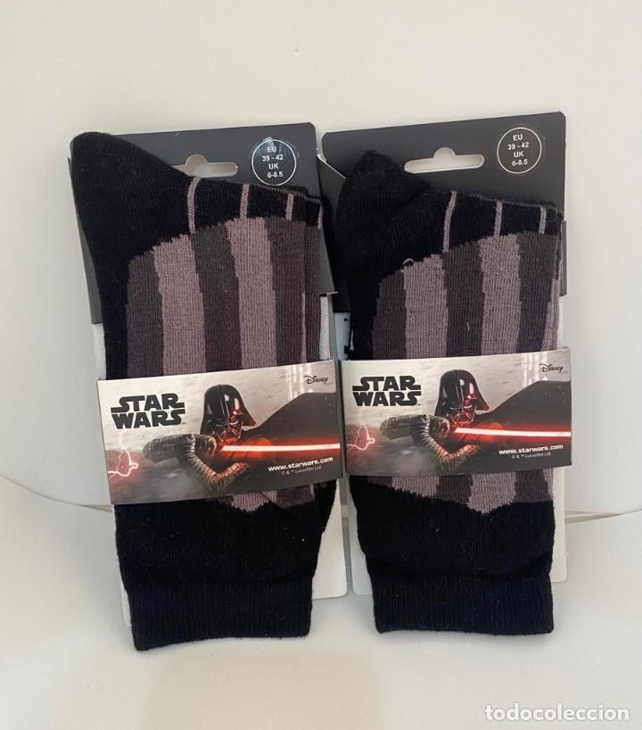 Coleccionismo: CALCETINES STAR WARS DARTH VADER - Foto 1