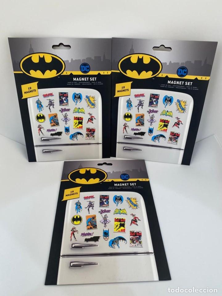 Coleccionismo: MAGNET SET - BATMAN - CONTIENE 19 IMANES