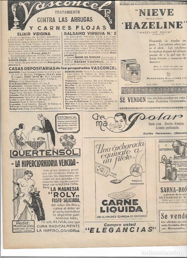 Collectionnisme: A&Ntilde;O 1925 RECORTE PRENSA PUBLICIDAD MAGNESIA ROLY NIEVE HAZELINE BURROUGHS WELLCOME