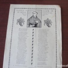 Coleccionismo: 7 GOIGS DIFERENTS SANTS PATRONS D'IGUALADA - VEURE L'INTERIOR. Lote 355045938
