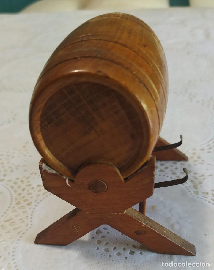 Coleccionismo: Palillero barril - Foto 2