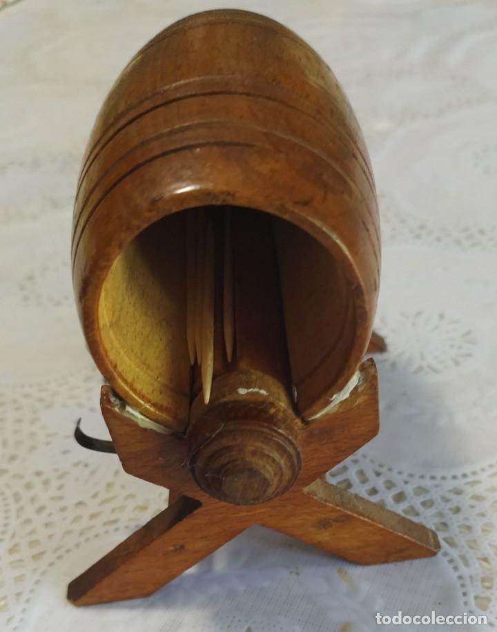 Coleccionismo: Palillero barril - Foto 4