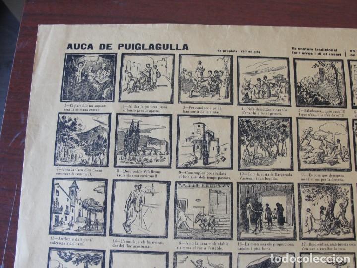 Coleccionismo: goigs AUCA DE PUIGLAGULLA - Foto 2
