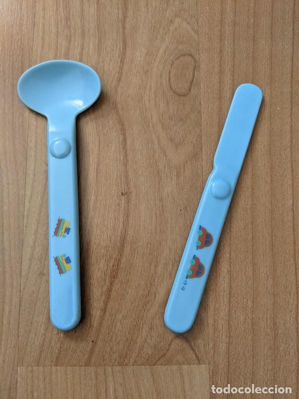 Collectionnisme: CONJUNTO CUCHARA Y CUCHILLO BEB&Eacute;