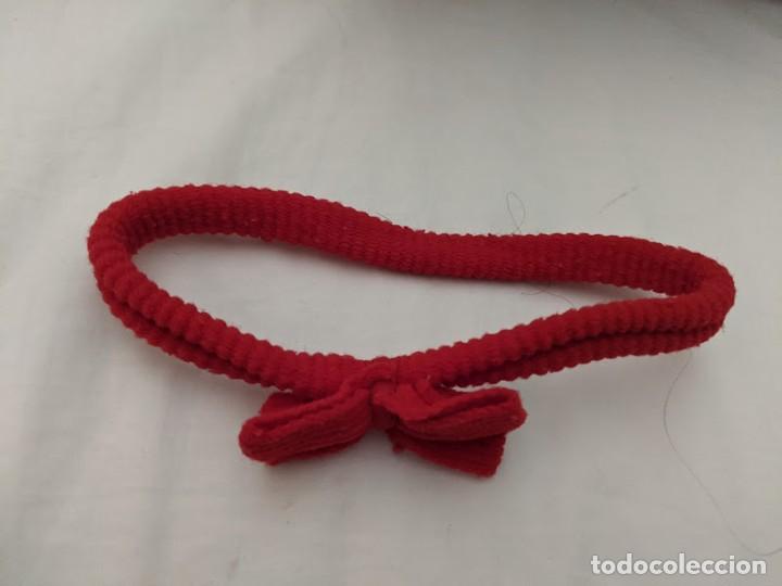 Sammeln: ANTIGUA CINTA PELO LAZO COLOR ROJO