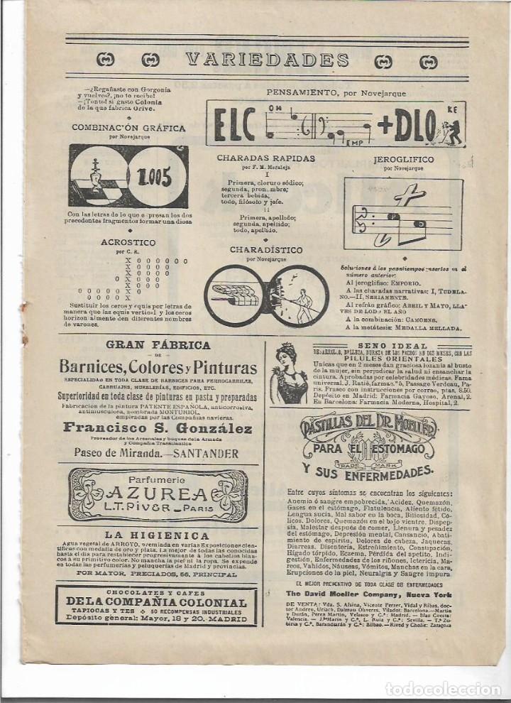 Collecting paper: A&Ntilde;O 1905 RECORTE PRENSA PUBLICIDAD PASTILLAS DEL DR MOELLER DAVID MOELLER COMPANY ESTOMAGO
