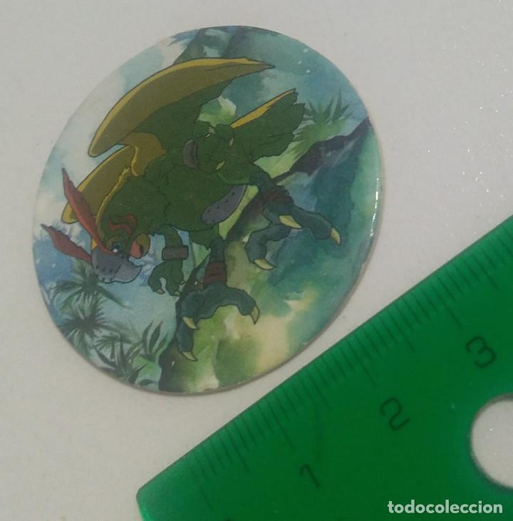 Coleccionismo: tazo cap carton 127 digimon magic box int parrotmon