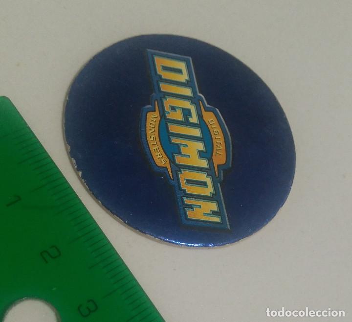 Coleccionismo: tazo cap carton 001 01 1 logo digimon magic box int logotipo logo