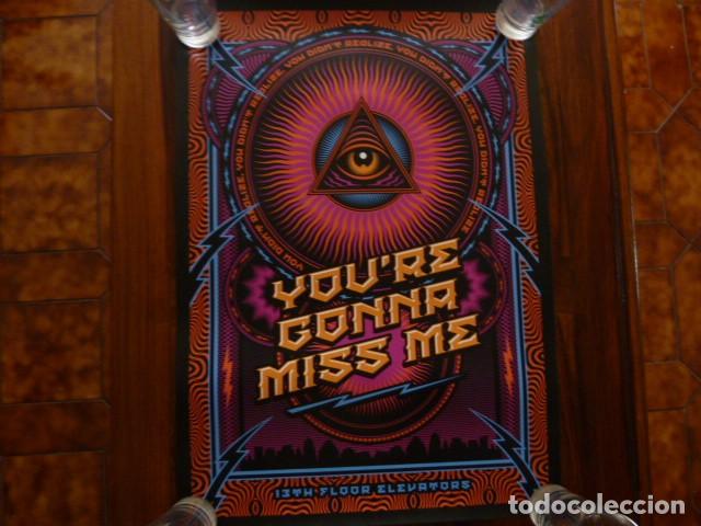 Coleccionismo: 13th floor elevators poster - Foto 1