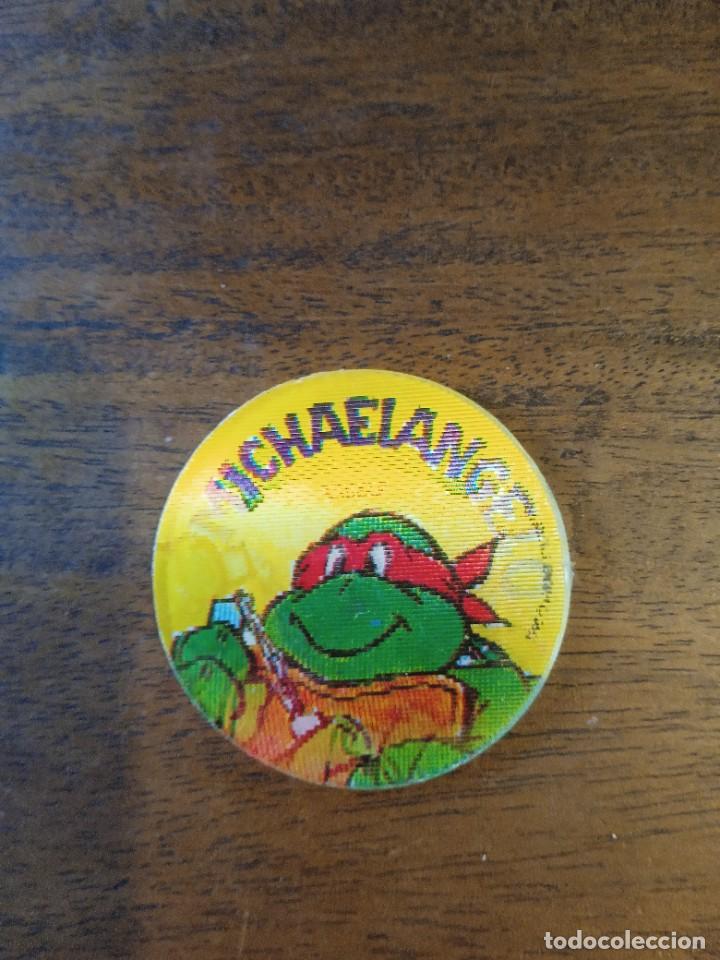 Coleccionismo: TAZO 3D TORTUGAS NINJA MICHAELANGELO - Foto 1