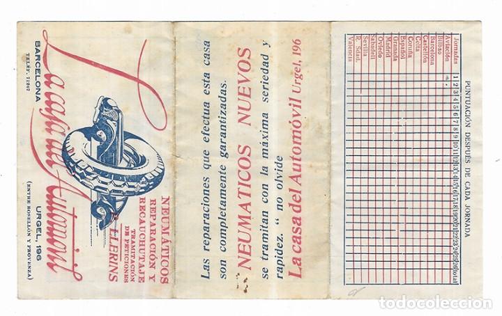 Coleccionismo: Tarjeta Comercial La Casa del Automovil Barcelona 1943-1944