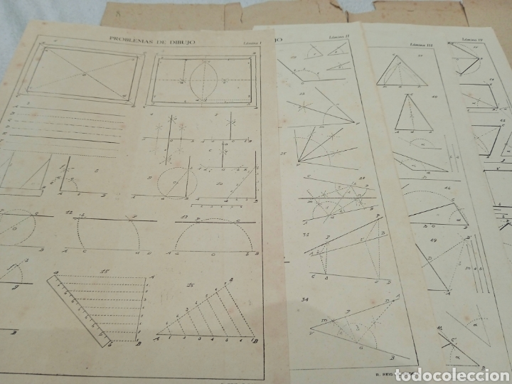 Coleccionismo: Dibujo geometrico Ram&oacute;n Reig - Foto 3