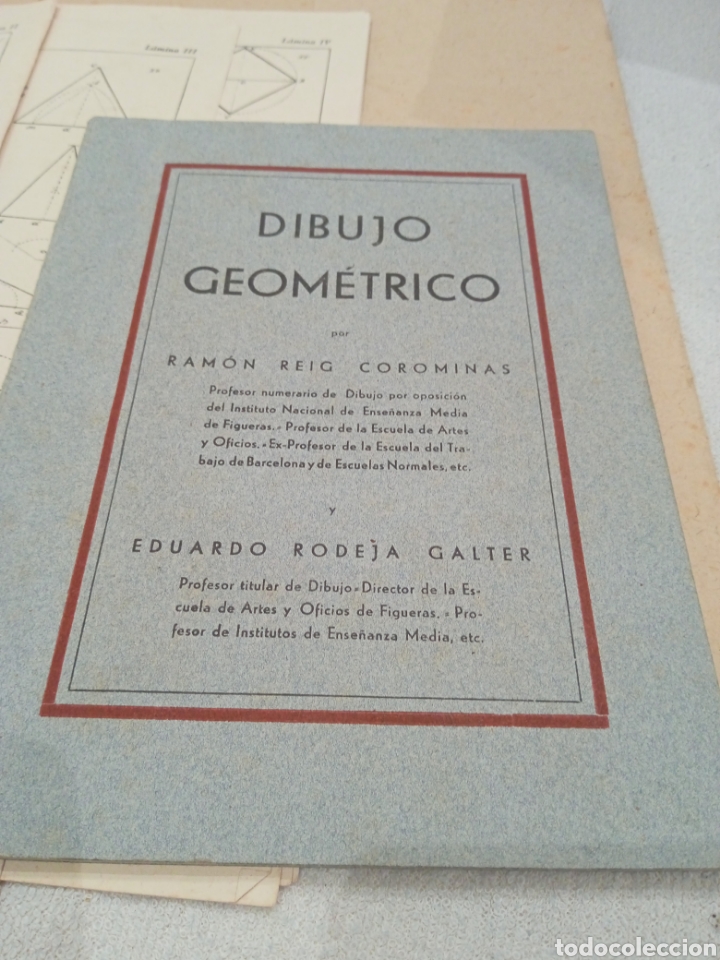 Coleccionismo: Dibujo geometrico Ram&oacute;n Reig - Foto 4