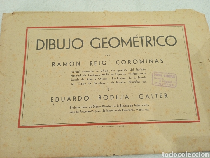 Coleccionismo: Dibujo geometrico Ram&oacute;n Reig - Foto 1