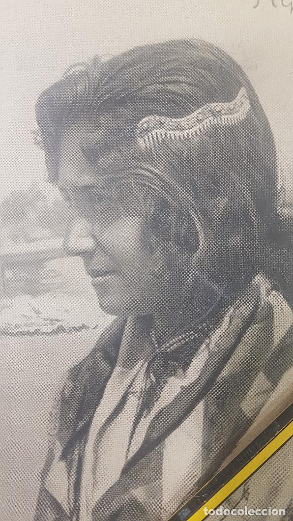 Coleccionismo: A&ntilde;o 1908. HOJA. LA GITANILLA. Foto Camp&uacute;a. Gitana - Foto 2