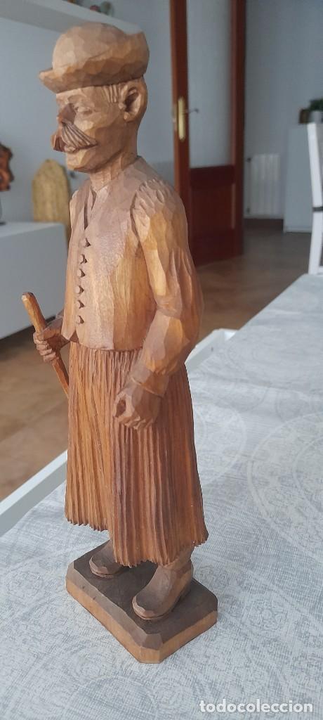 Coleccionismo: Talla en madera artesanal - Foto 2