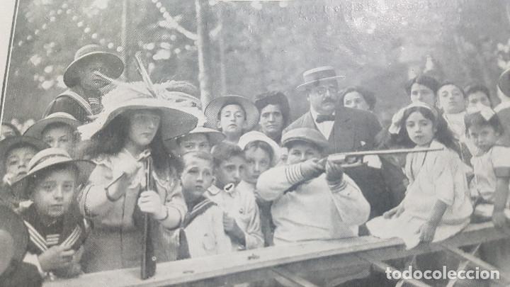 Collecting paper: A&ntilde;o 1911. 2 HOJAS. MADRID RECREO DE LA CASTELLANA PARQUE ESPECTACULOS: TIRO, CINE / CA&Ntilde;ONERO RECALDE