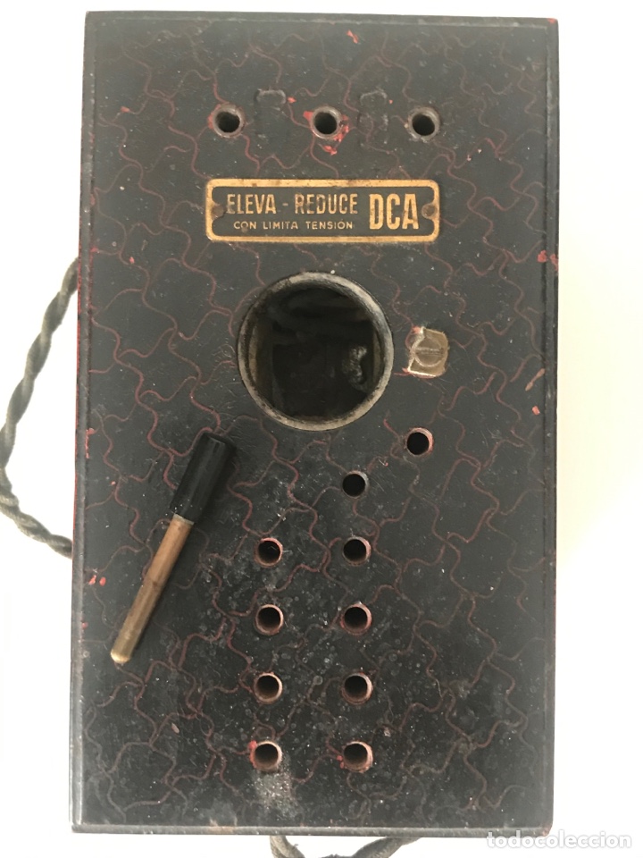 Coleccionismo: ELEVADOR REDUCTOR de tension modelo DCA - Foto 1