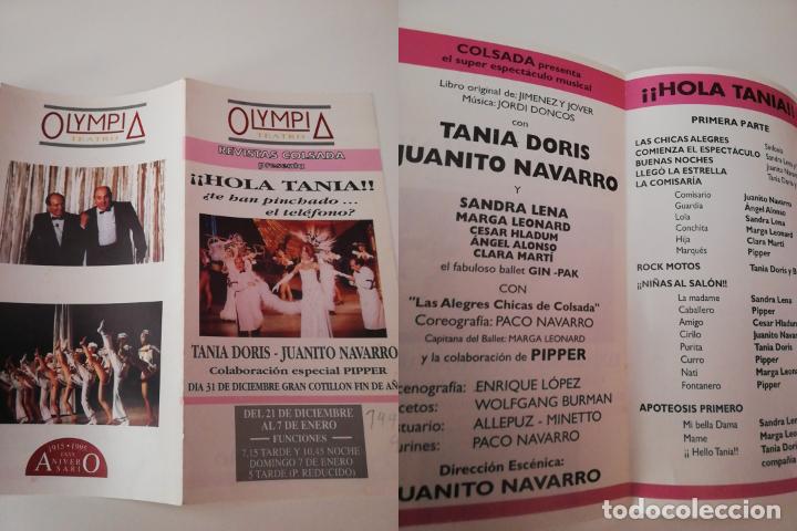 antiguo programa de revista: teatro olympia, ho - Buy Antique sheets of  paper, programs and other documents on todocoleccion