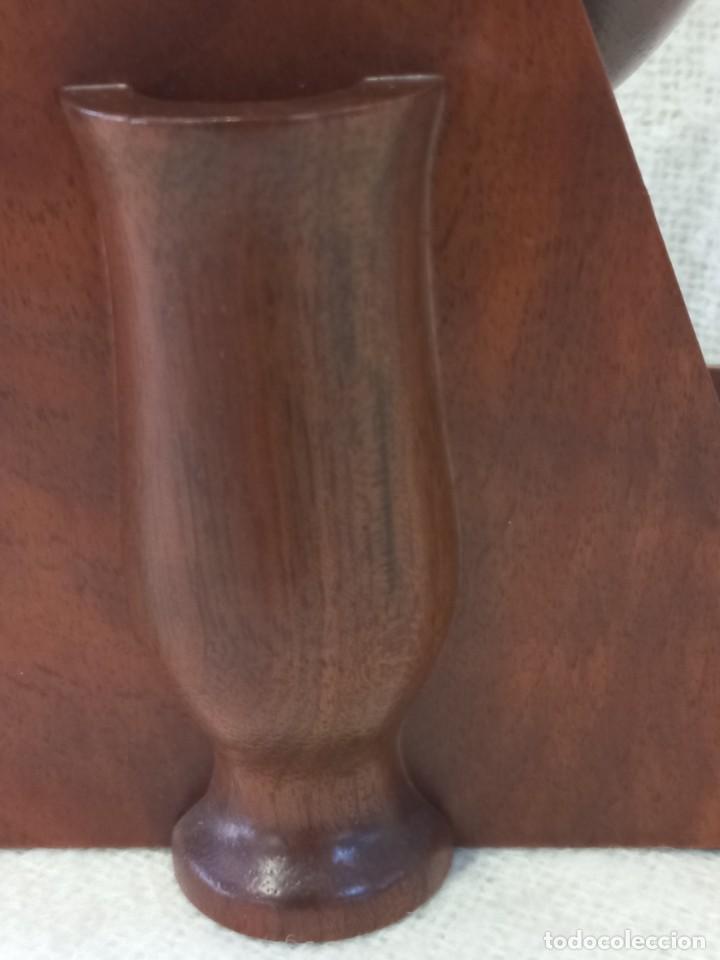 Coleccionismo: SOPORTE-PIPAS (4) PIR&Aacute;MIDE madera - Foto 7