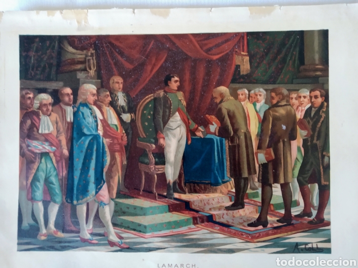Coleccionismo: COLECCION DE 5 ANTIGUAS LAMINAS - Foto 3