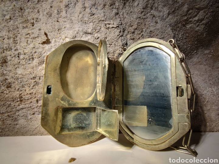 Coleccionismo: Preciosa polvera modernista - Foto 3