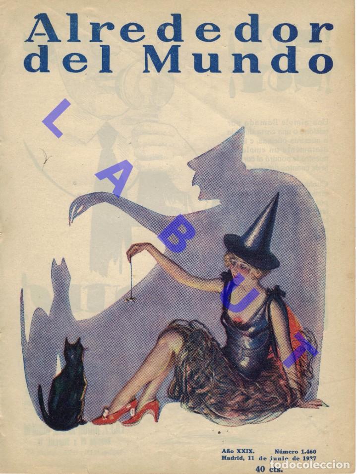 Coleccionismo: 1927 ART DEC&Oacute; DIBUJO CLIPPING 26X20 H31