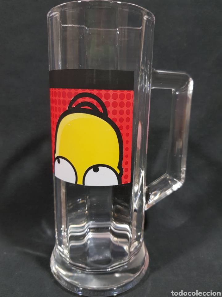 Coleccionismo: JARRA HOMER THE SIMPSONS MEDIO LITRO 0.5 L TELEPIZZA 2005