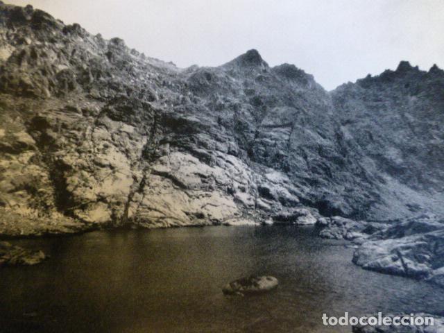 Coleccionismo: SIERRA DE GREDOS AVILA ANTIGUA LAMINA HUECOGRABADO