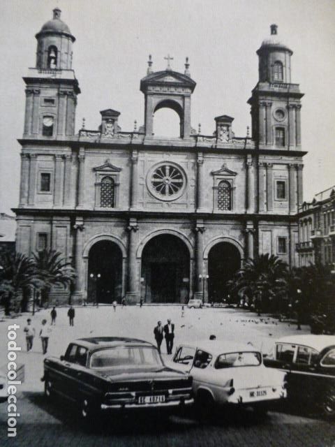 Coleccionismo: LAS PALMAS DE GRAN CANARIA ANTIGUA LAMINA HUECOGRABADO