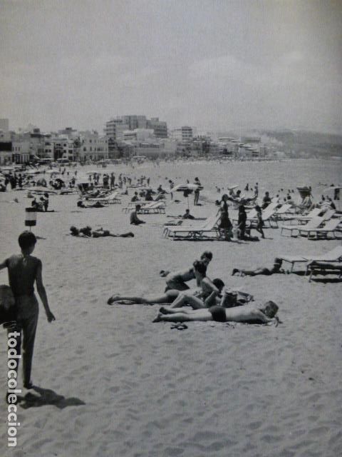 Coleccionismo: LAS PALMAS DE GRAN CANARIA ANTIGUA LAMINA HUECOGRABADO