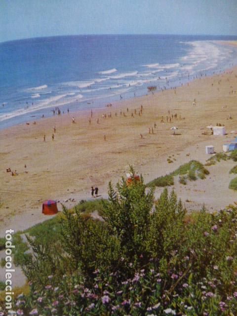 Coleccionismo: PLAYA DEL INGLES GRAN CANARIA ANTIGUA LAMINA HUECOGRABADO