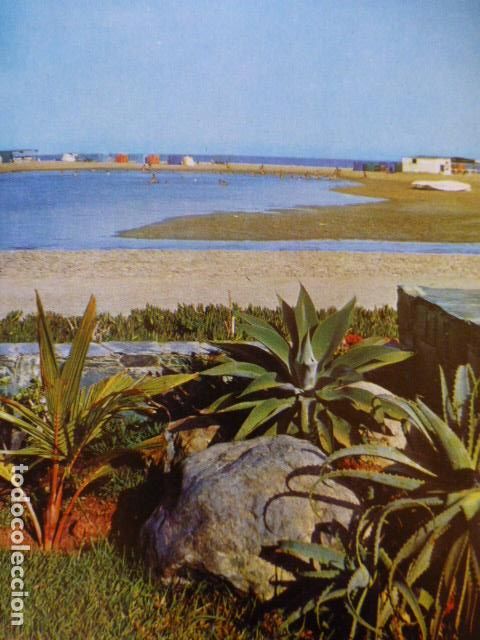 Collectionnisme: MASPALOMAS GRAN CANARIA ANTIGUA LAMINA HUECOGRABADO
