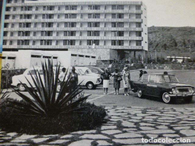 Coleccionismo: PLAYA DE SAN AGUSTIN GRAN CANARIA ANTIGUA LAMINA HUECOGRABADO